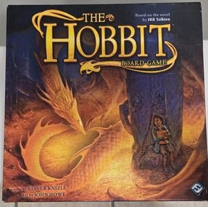 The Hobbit Board Game - Fantasy Adventure EUC LOTR